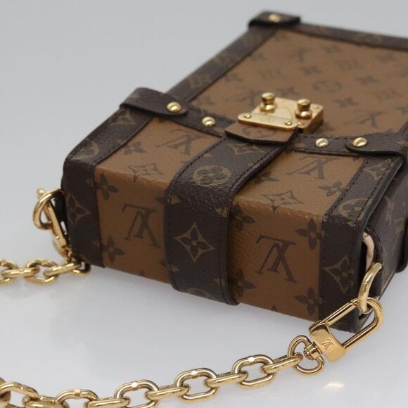 LOUIS VUITTON Reverse Pochette Trunk Vertical Shoulder Bag - Picture 6 of 15